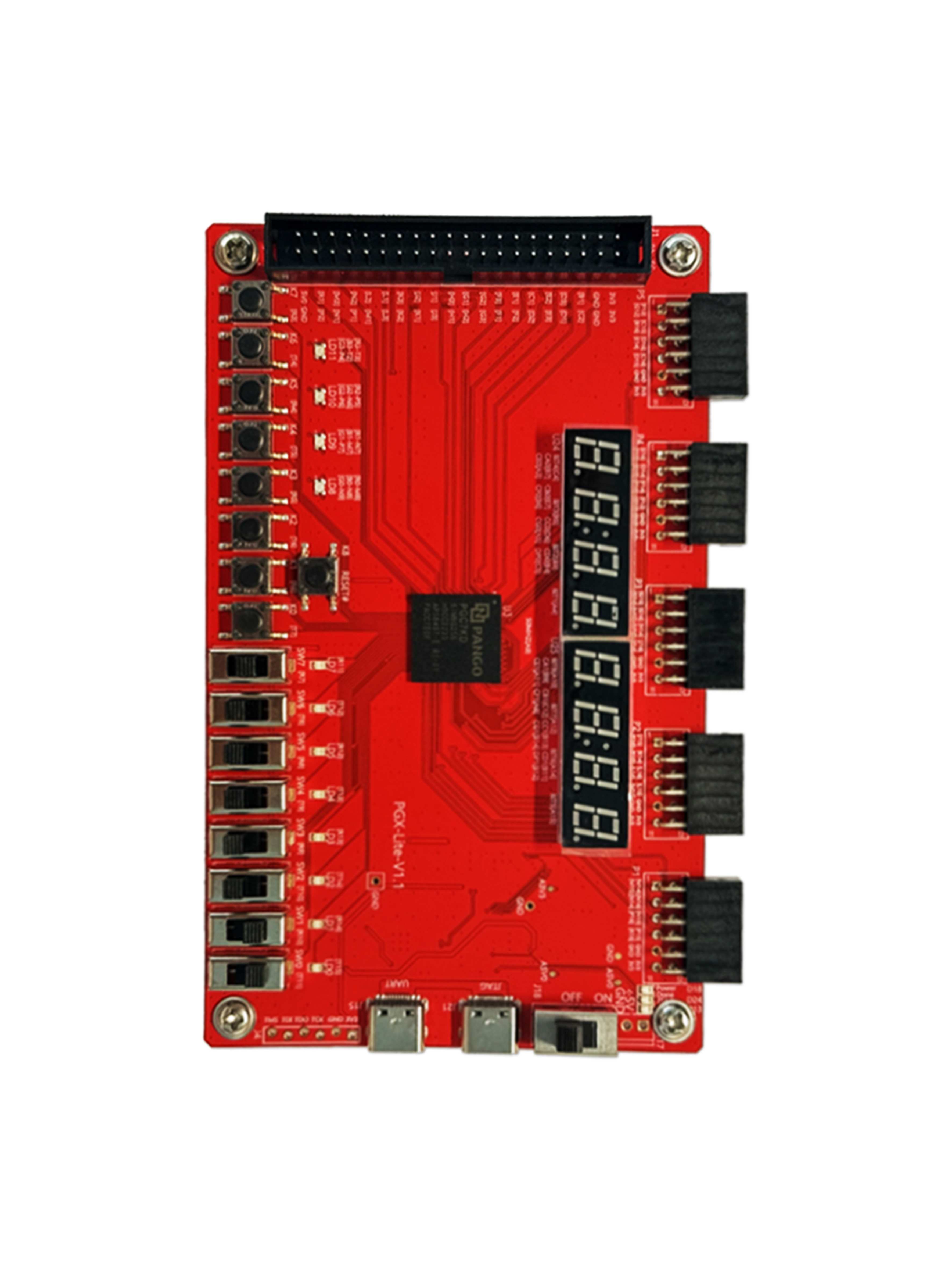【紫光同创Compa系列】盘古PGX-Lite 7K开发板|低功耗小尺寸支持主自加载双启动Typ即插即用扩展IO丰富满足灵活的应用需求