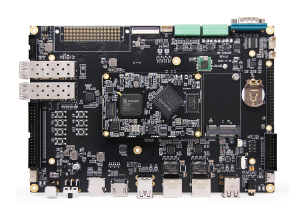 【RK3568+Logos2 FPGA】工业级全国产ARM+FPGA适配鸿蒙5.0系统