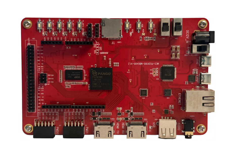 【紫光同创Kosmo-2系列】ARM HDMI PG2K100 集成双核ARMCortex-A53、FPGA、DSP、高速互联总线。 适用于通讯、图像视频、工业控制、测试测量等行业